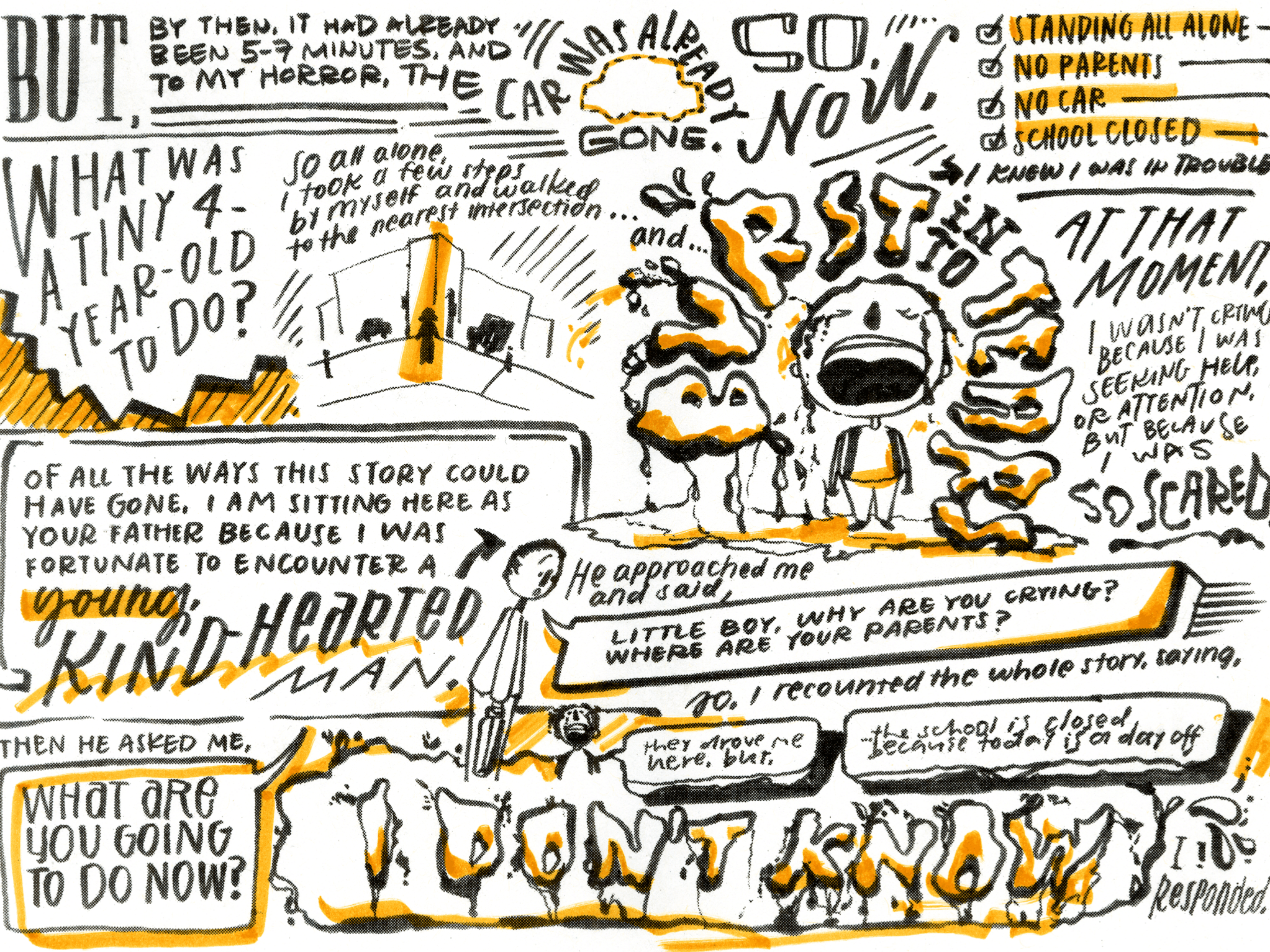 the day your grandma almost lost her kid